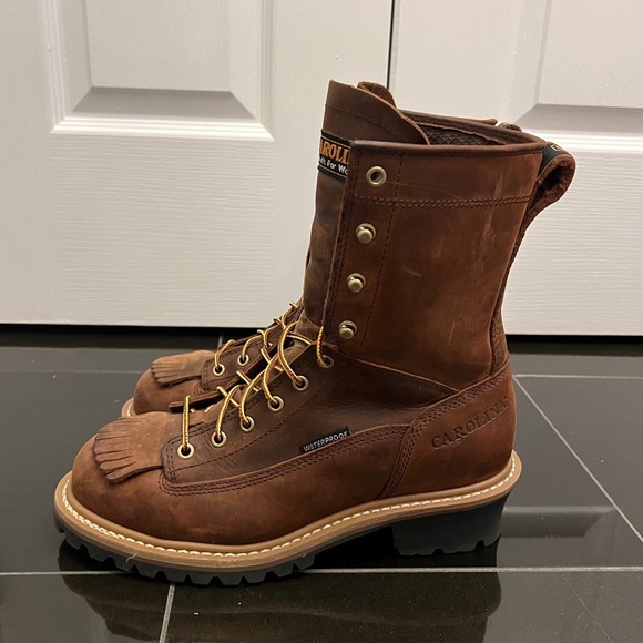 SPRUCE 8" STEEL TOE WATERPROOF LOGGER 8.5 4E - Picture 4 of 6